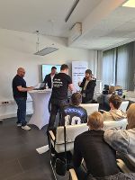 Schüler bei der Schulung in Aktion © LBS 4 Graz Schüler bei der Schulung in Aktion