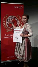 Simone Andrich erreichte den 2. Platz beim Junior Sales Champion Österreich. Simone Andrich erreichte den 2. Platz beim Junior Sales Champion Österreich.