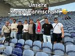 Besuch Fußballspiel