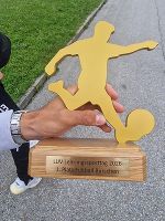 Trophäe unseres Fußballteams