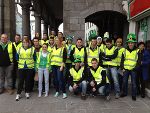 Ordnerdienst bei der St. Patrick''s Day Parade