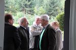 Der ehemalige Herr Direktor Engelbrecht bei seiner Ankunft