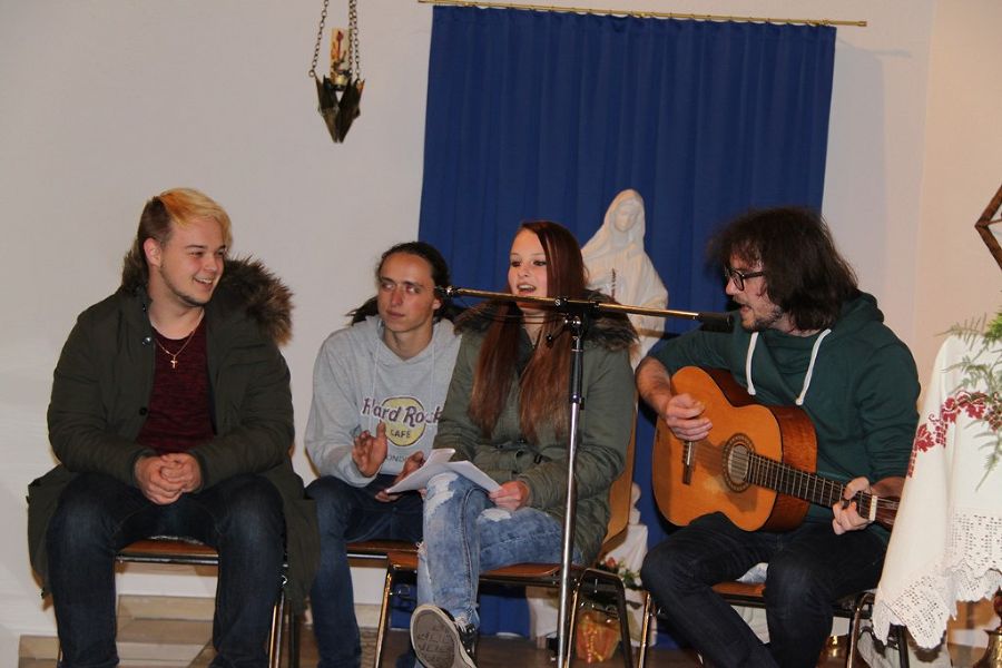 Bart, Bono, Jana und Salem machten den Schlussgottesdienst mit ihrer Musik zum Erlebnis