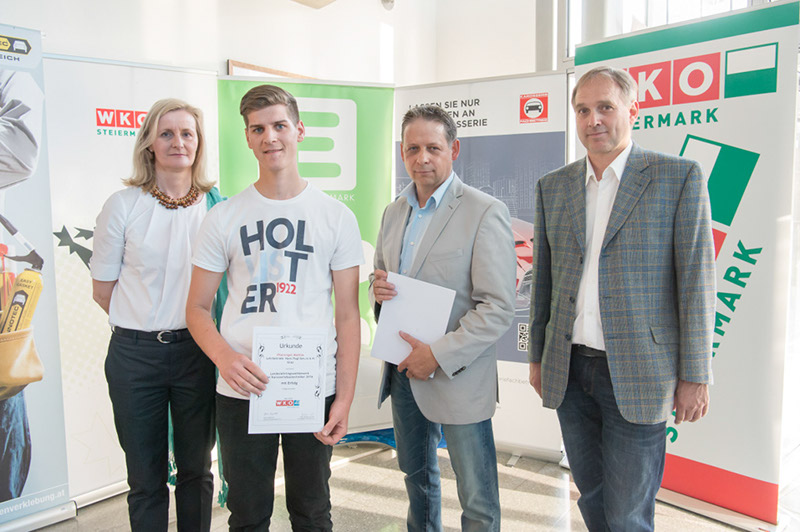 Stolze Lehrlinge der LBS Graz 6