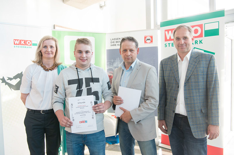 Stolze Lehrlinge der LBS Graz 6