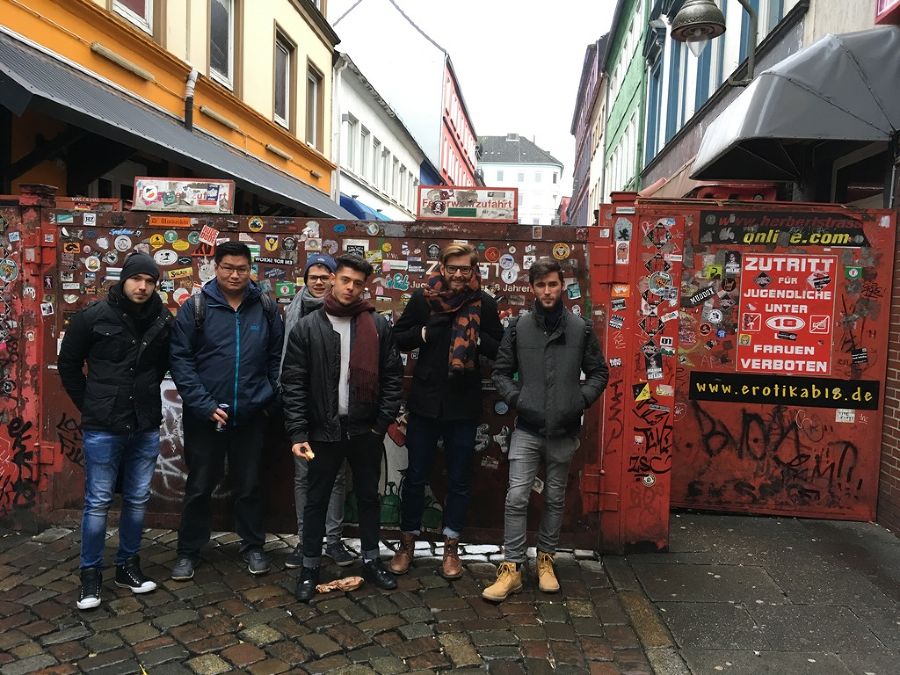 Besuch auf der Reeperbahn