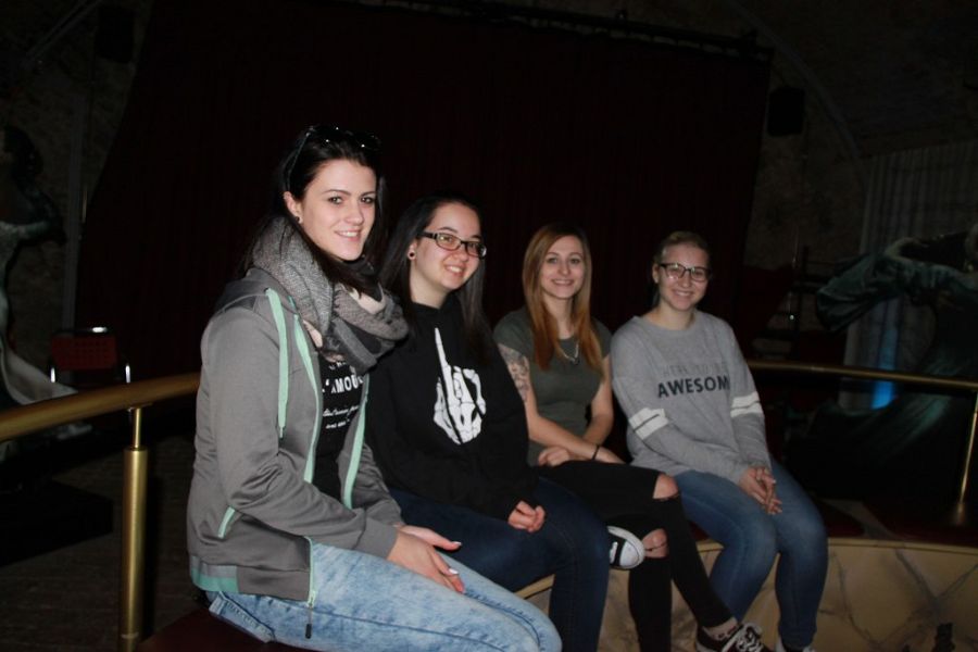 Mirella, Maria, Marie-Christin und Sabrina beim Wiener Walzer Ride