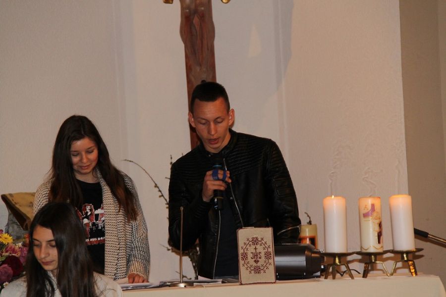 Michaela und Mario sprachen am Ende noch Dankesworte. – DANKE! DANKE! DANKE!