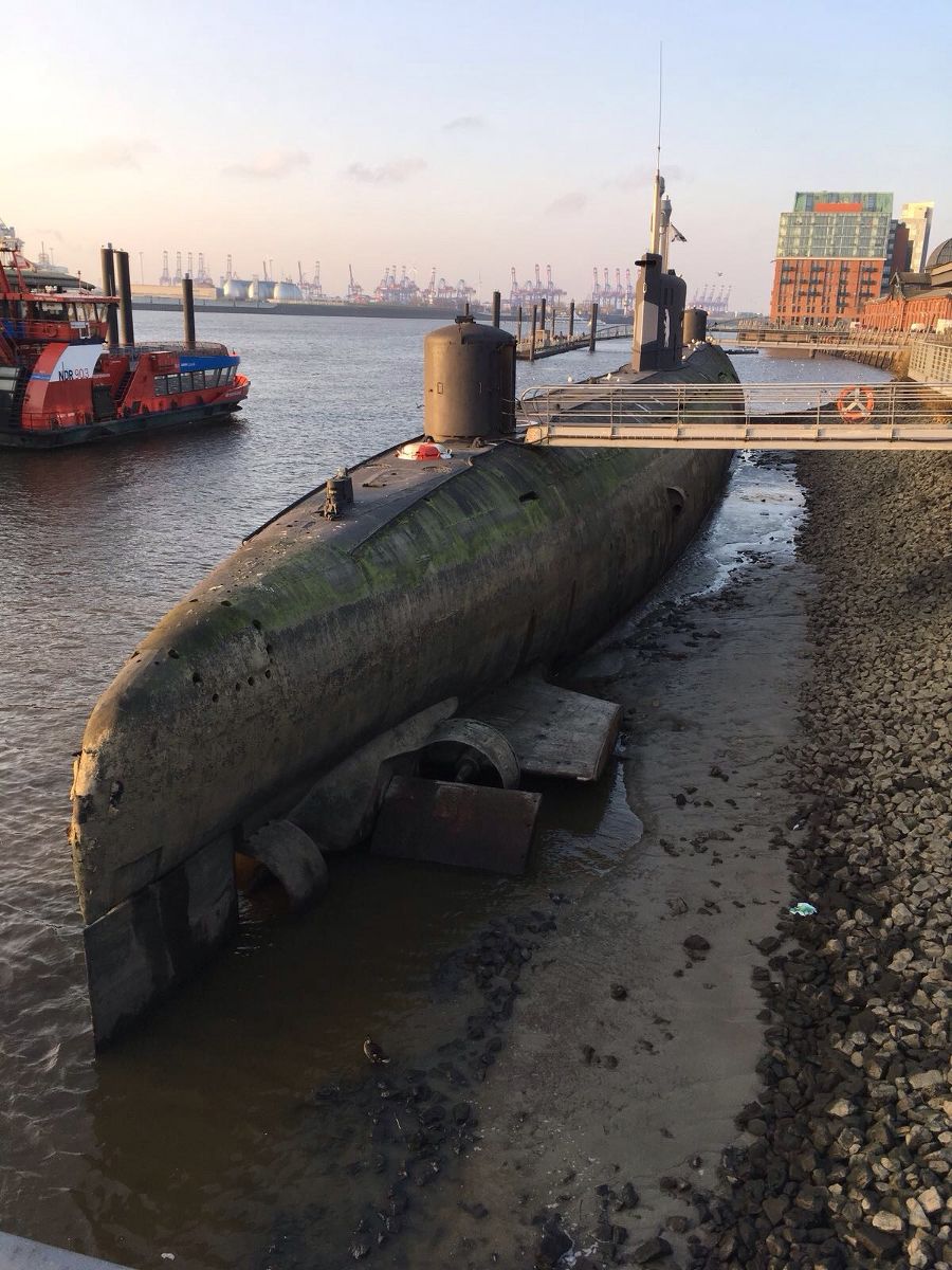 Altes U-Boot zu besichtigen