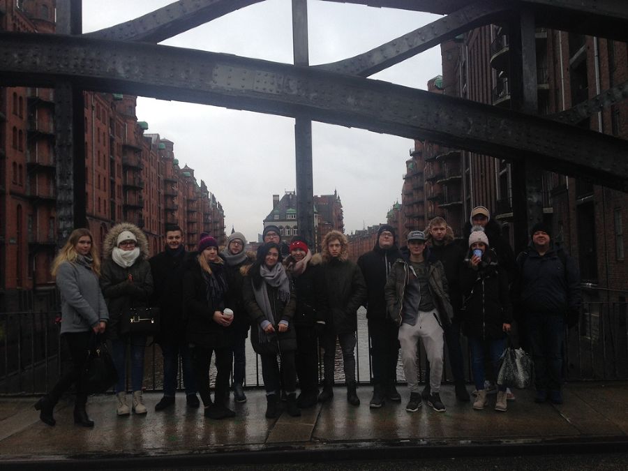 In der Speicherstadt Hamburg