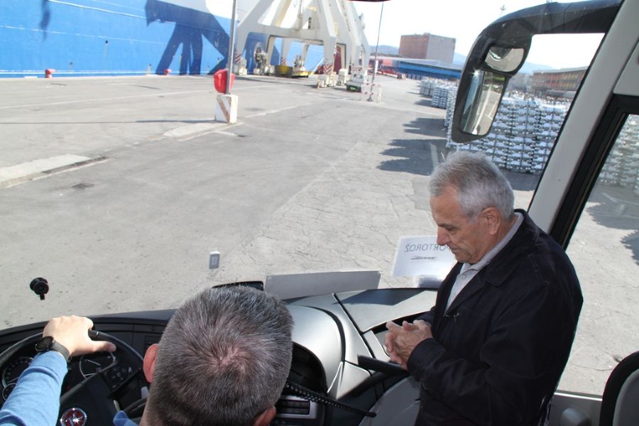 Hafenrundfahrt in Koper mit dem Bus