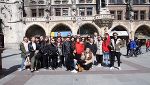 Gruppenfoto am Marienplatz