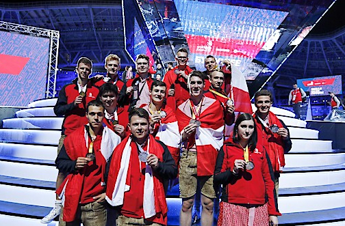 Team Austria in Kazan 