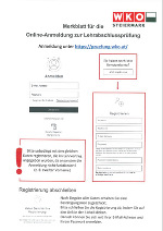 Merkblatt Online Anmeldung zur Lehrabschlussprüfung