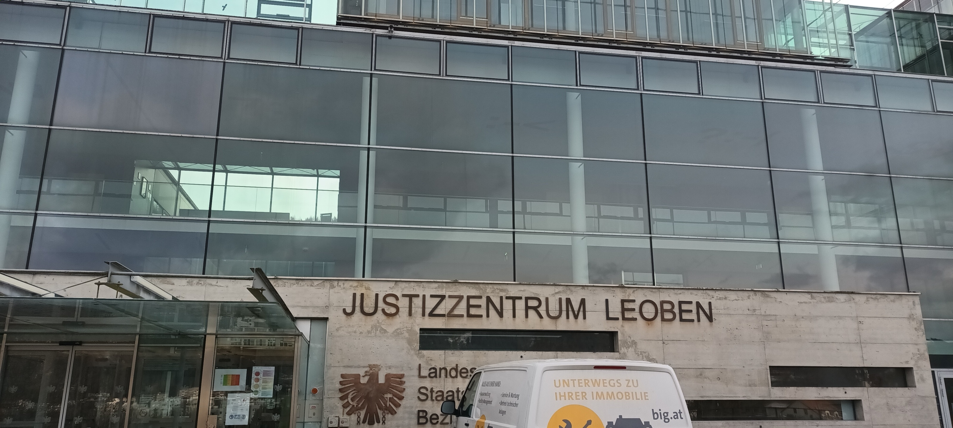 Das Justizzentrum Leoben