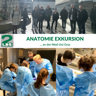 Anatomie-Exkursion an der Med-Uni Graz